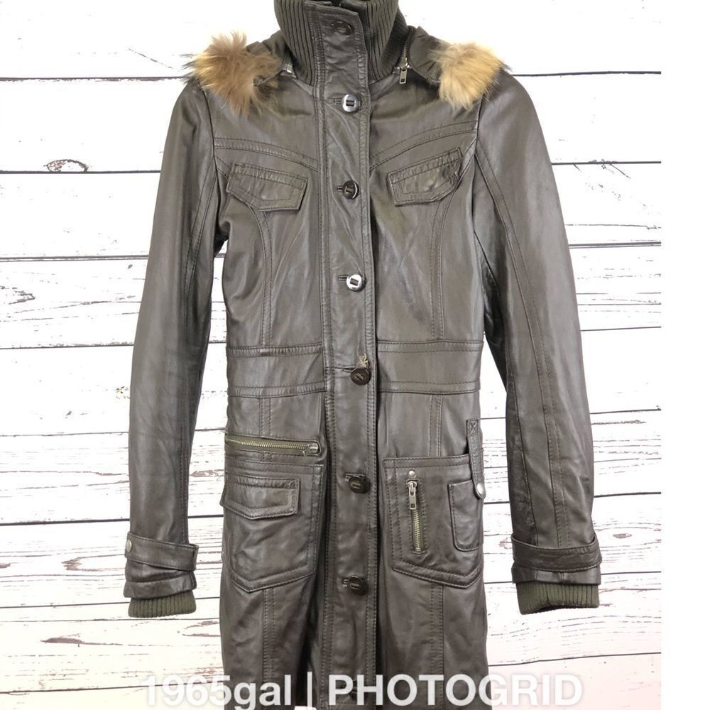 Miss Topgun Leather Bomber Jacket Hood Pinup Lined